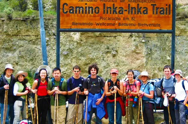 inca trail to machu pichu from cusco hiking